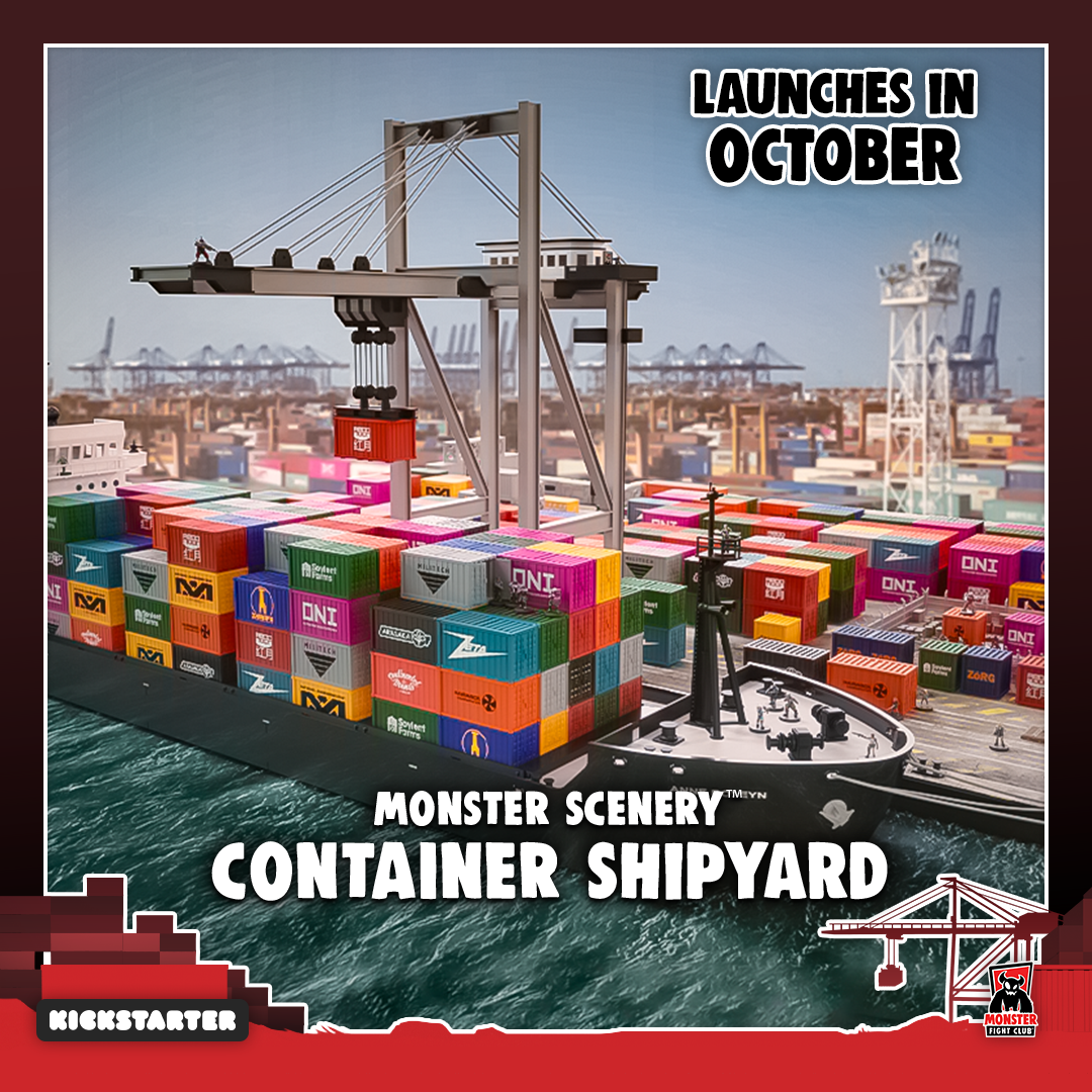Monster Scenery™ : Container Shipyard!