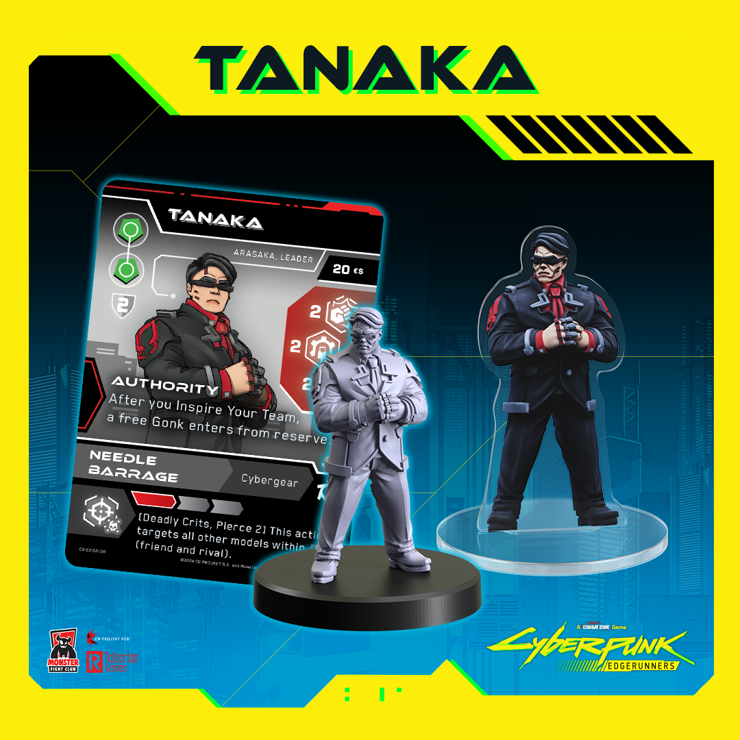 Cyberpunk Edgerunners: Combat Zone - Tanaka