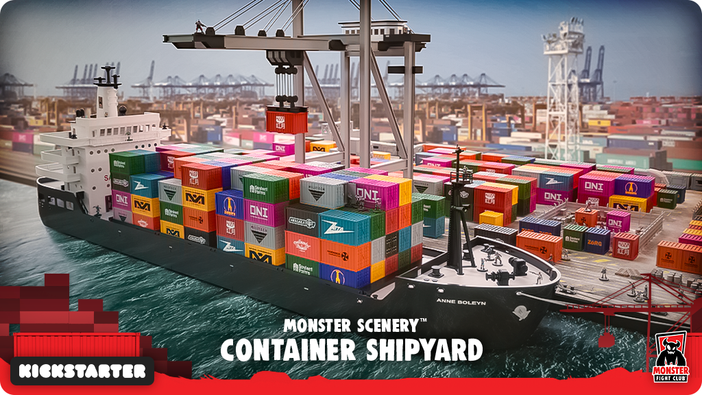 Image of Monster Scenery™: Container Shipyard