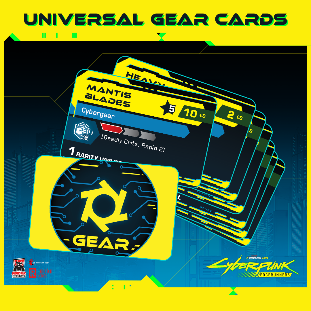 Universal Gear Cards