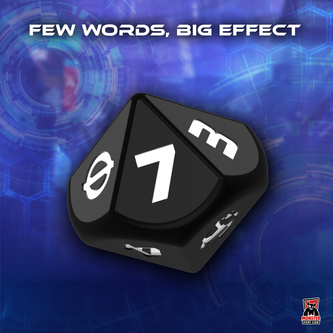 Big Effect Few words, Big effect – Monster Fight Club