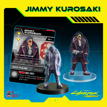 Cyberpunk Edgerunners: Combat Zone - Jimmy Kurosaki