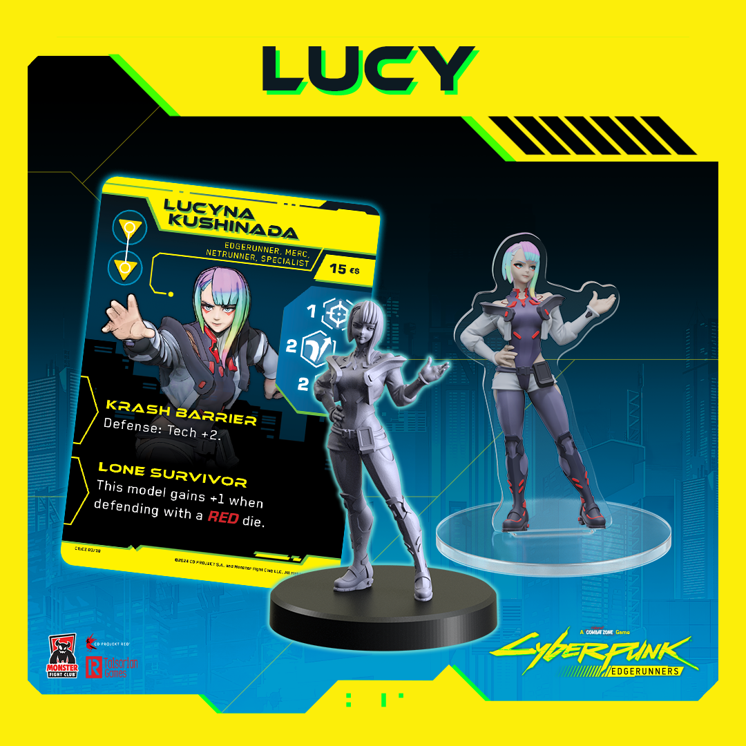 Cyberpunk Edgerunners: Combat Zone - Lucy