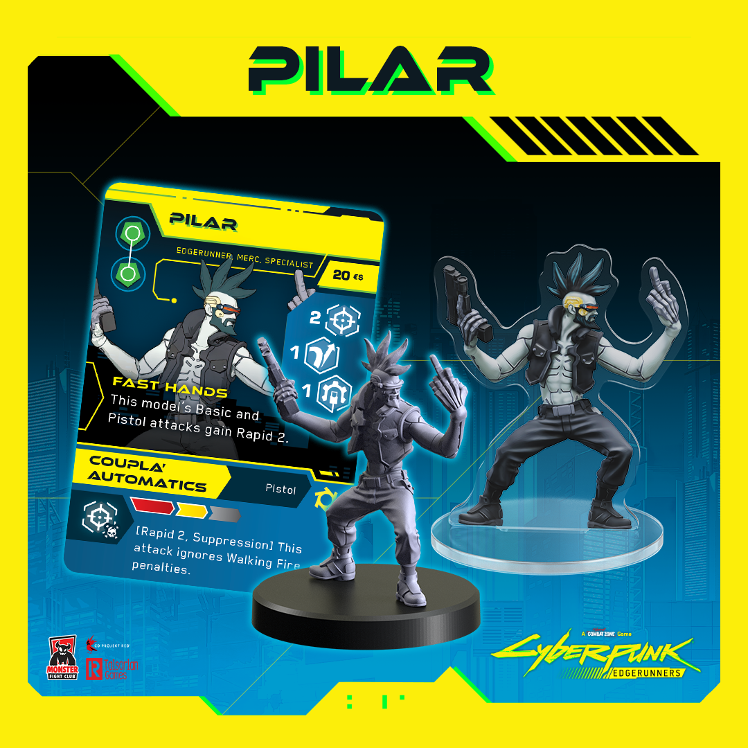 Cyberpunk Edgerunners: Combat Zone - Pilar