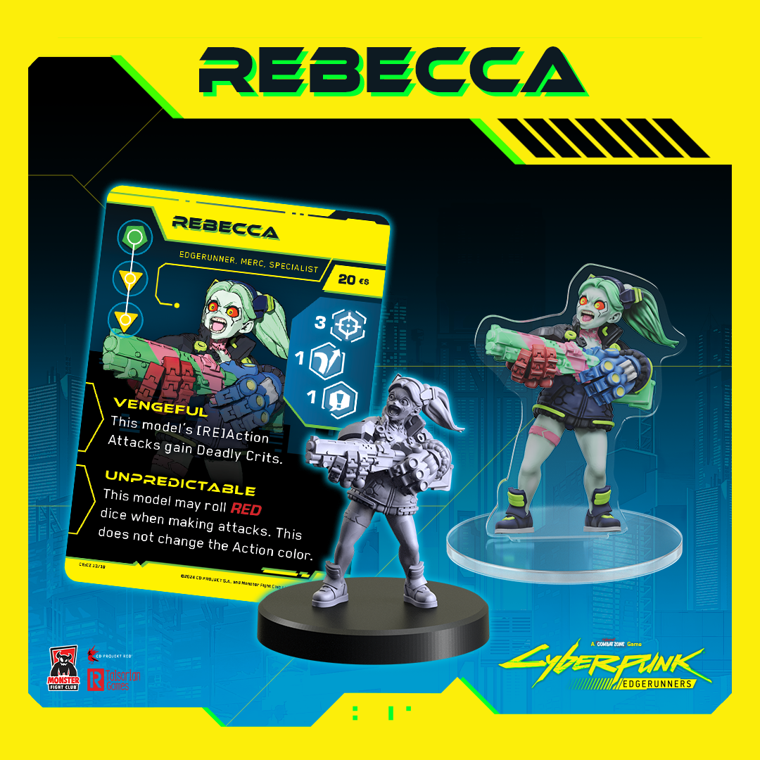 Cyberpunk Edgerunners: Combat Zone - Rebecca