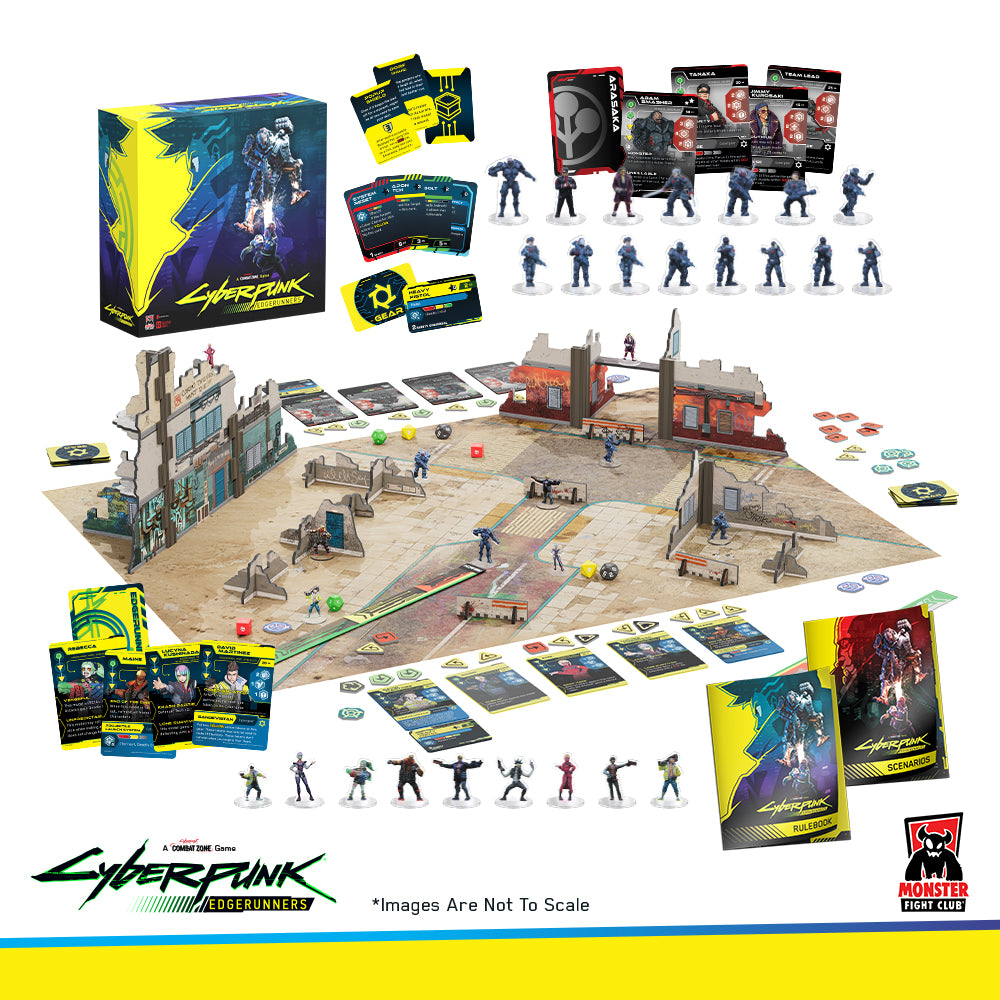 Cyberpunk Edgerunners: Combat Zone Veteran Bundle – Monster Fight Club