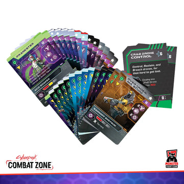 Combat Zone: All Starter Gang Card Checklists