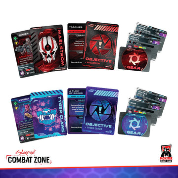 Combat Zone: 2-Player Starter Card Checklist