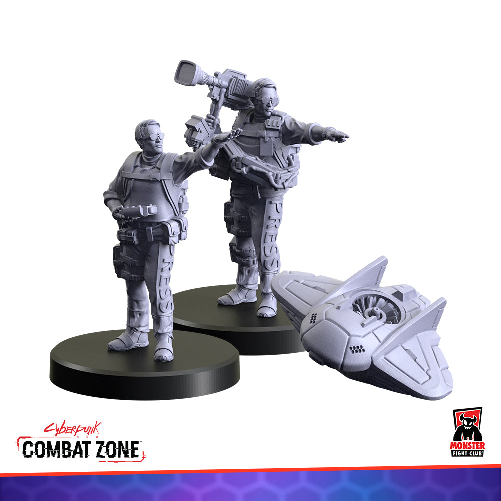 Combat Zone: Glitching News (Edgerunners)