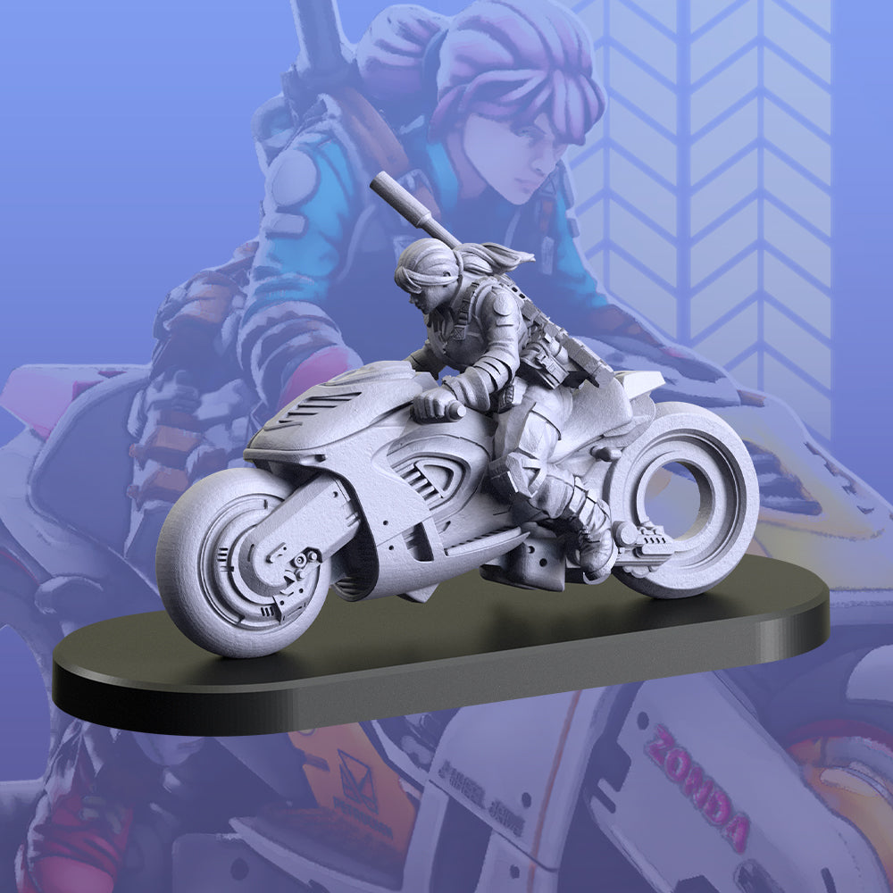 Vehicles: Zonda Cybercycle