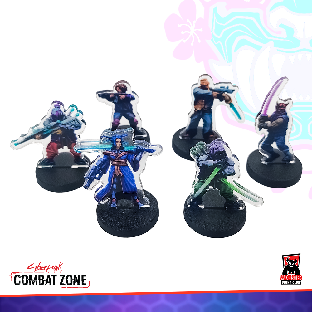 Combat Zone: Tyger Claws Starter Gang StandUpz™ – Monster Fight Club Combat Zone: Tyger Claws Starter Gang StandUpz™ – Monster Fight Club