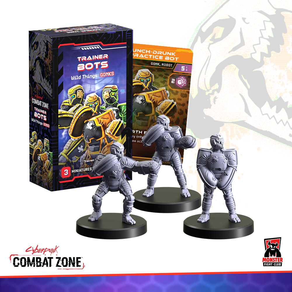 Combat Zone: Trainer Bots (Wild Things Gonks) – Monster Fight Club