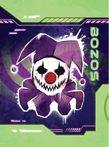 Combat Zone: Bozo Centwit Character Cards