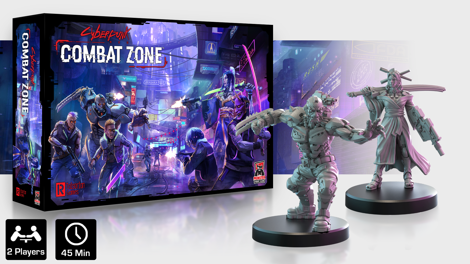 Cyberpunk RED: Combat Zone Kickstarter Campaign Graphic