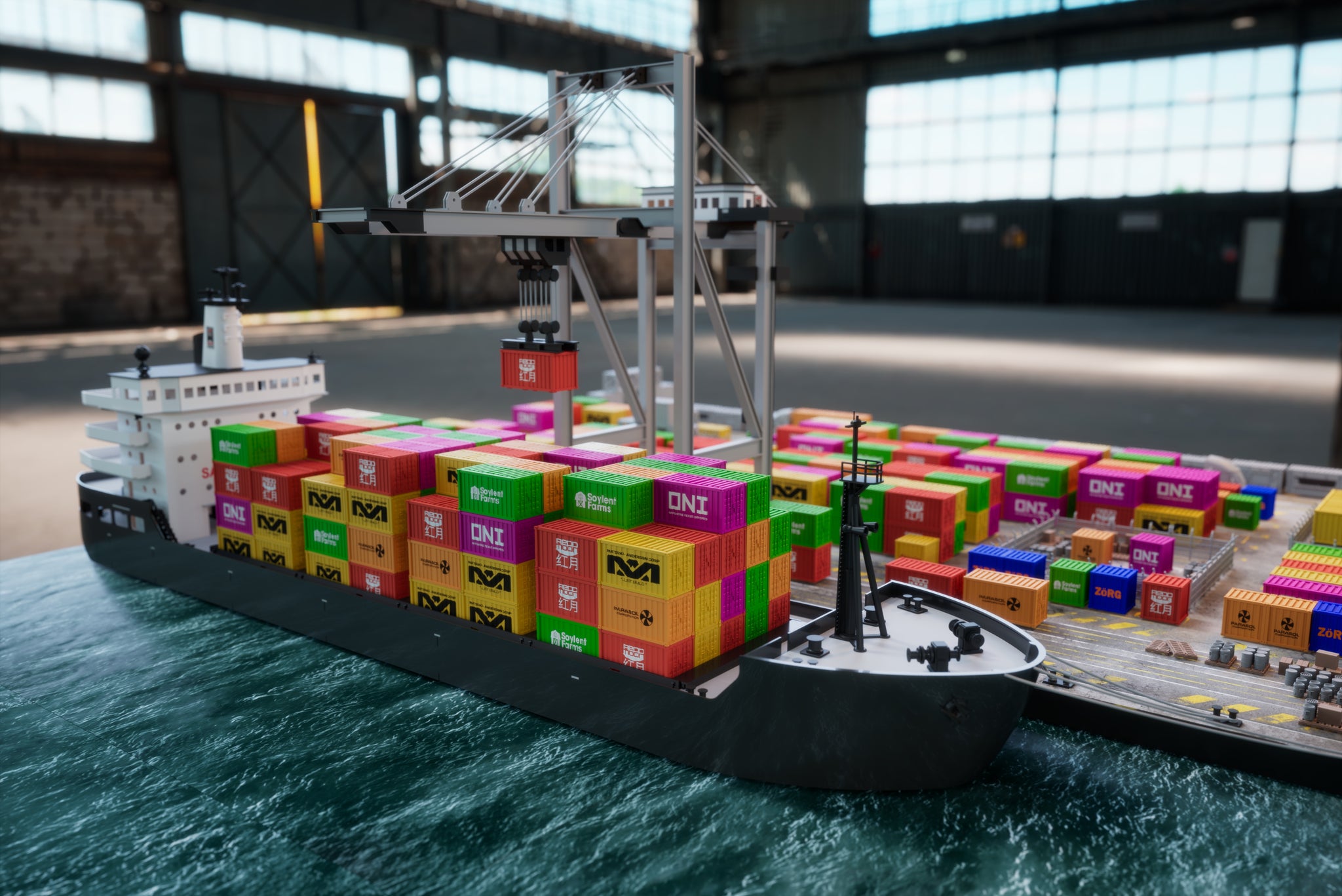Container Shipyard Tabletop