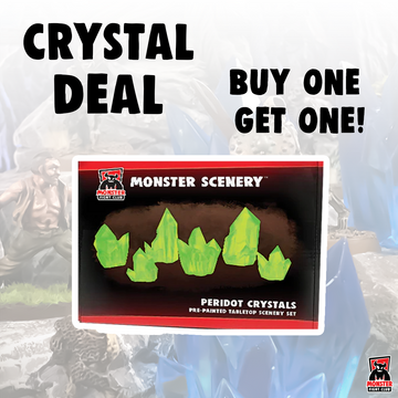 BOGO: Peridot Crystals