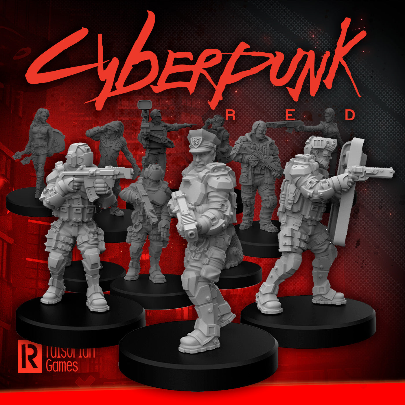 Monster Fight Club's Cyberpunk Red: Combat Zone Collection
