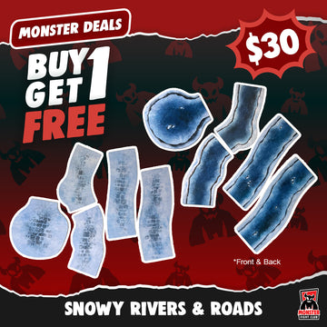 BOGO! Snowy Rivers & Roads Deal!