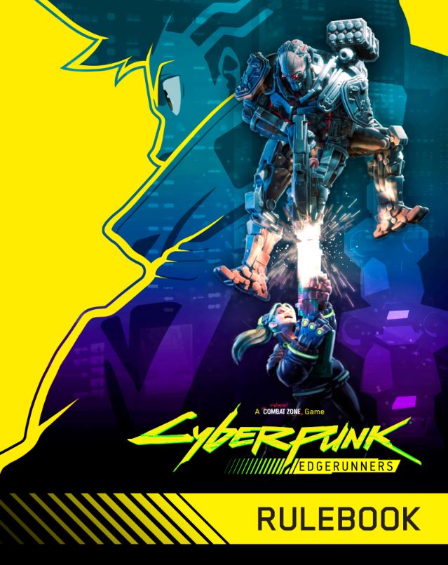 Cyberpunk Edgerunners: Combat Zone Rulebook Digital Download