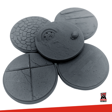 60mm Round Decorative Resin Bases
