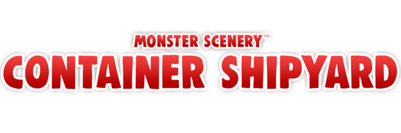 Logo for the Monster Scenery™: Container Shipyard