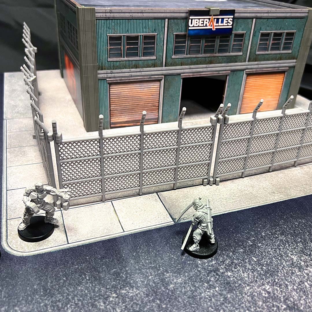 Monster Fight Club's Chain Link Fences