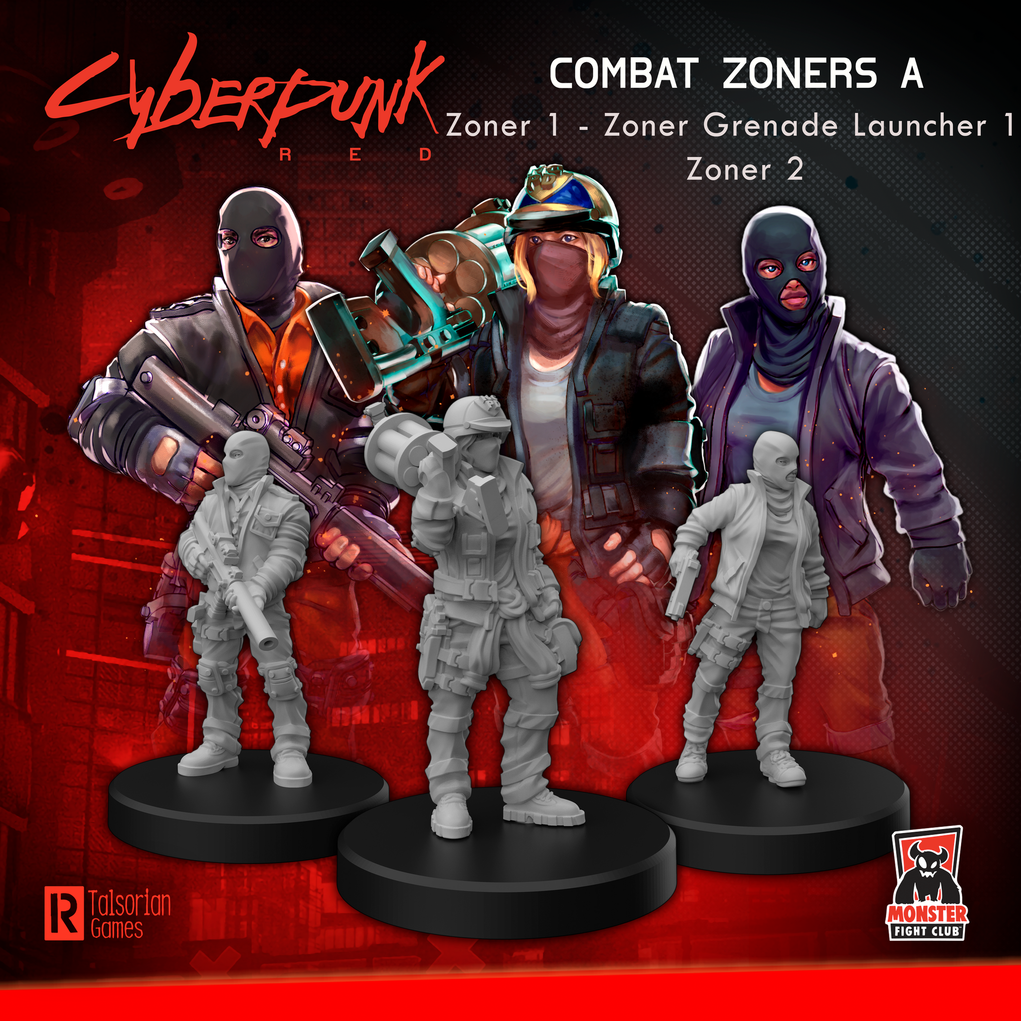 Cyberpunk RED - Combat Zoners A