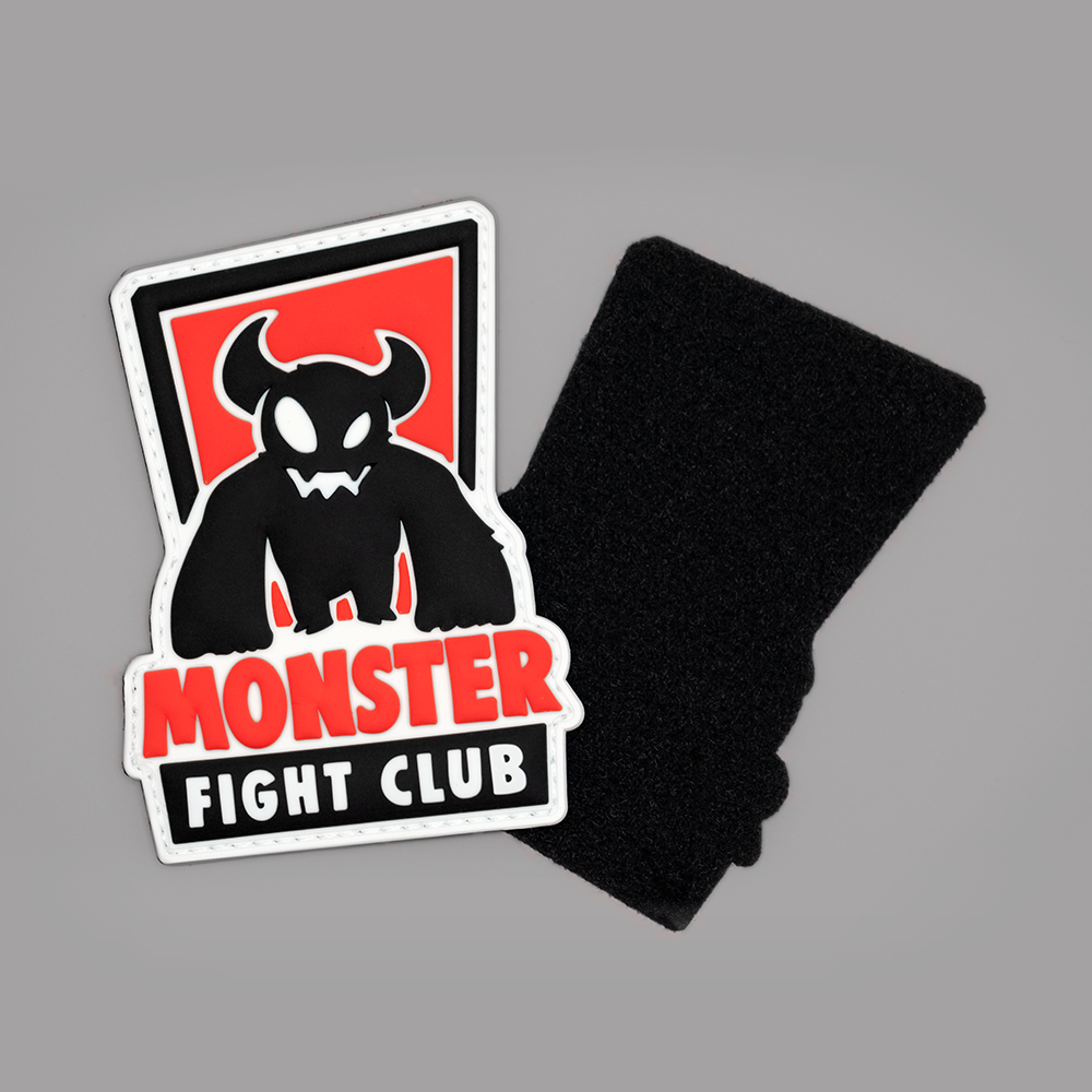 Monster Fight Club Soft Rubber Patch