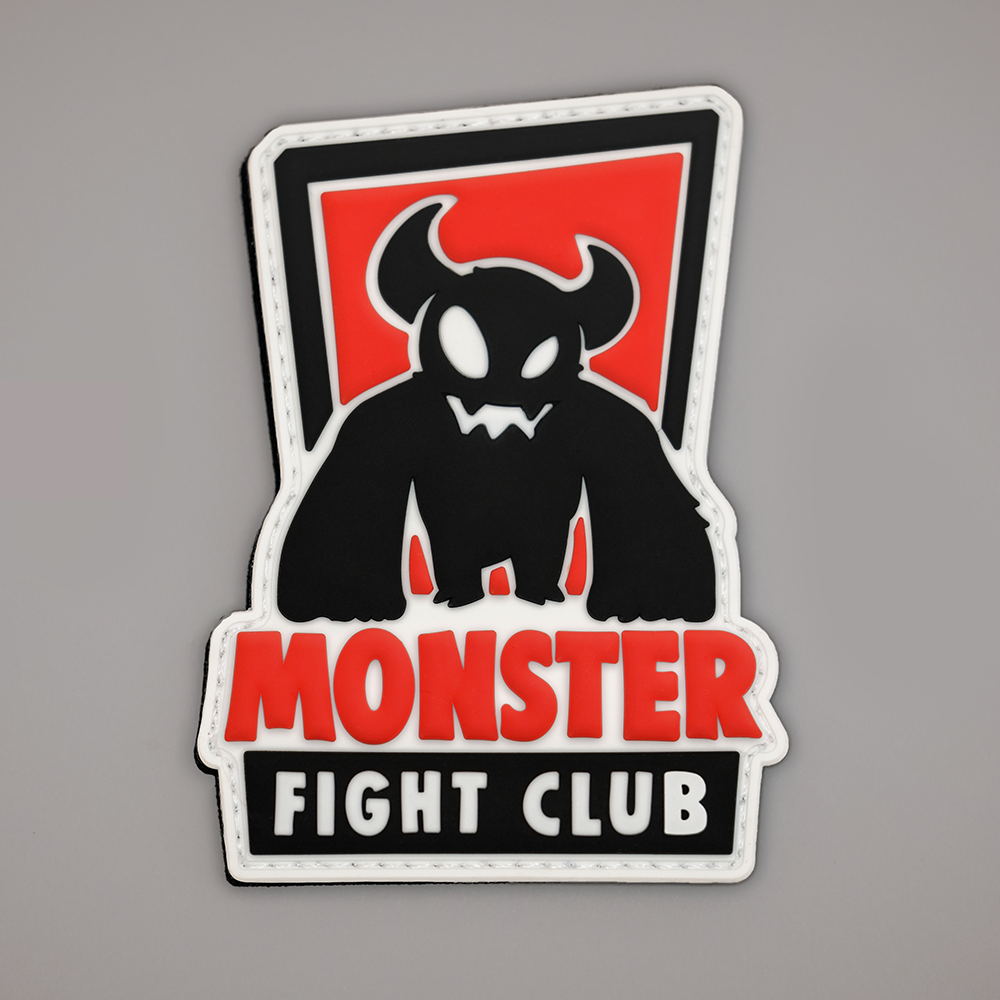 Monster Fight Club Soft Rubber Patch